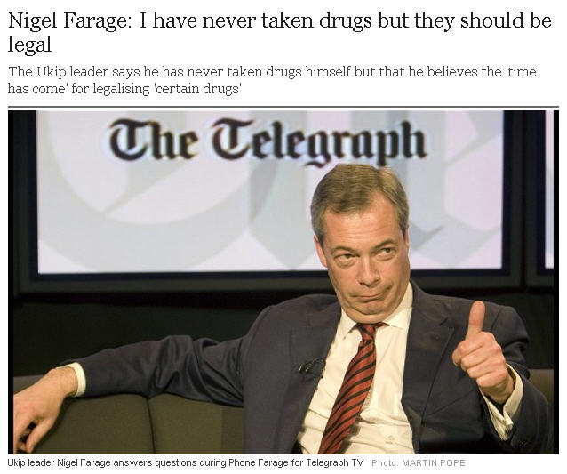 farage Telegraph