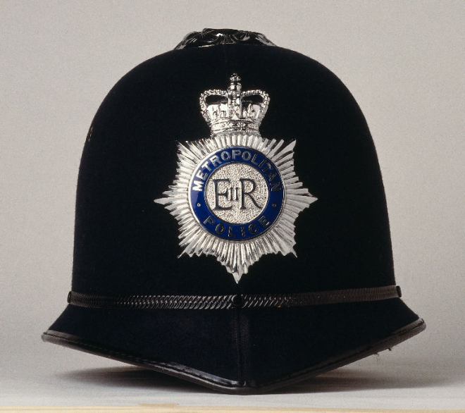 police helmet