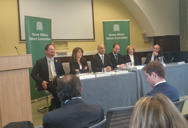 Dr Julian Huppert MP; Lynne Featherstone MP, Minister;Keith Vaz MP, Dr Roberto Dondisch, Danny Kushlick