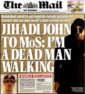 Mail on Sunday, 1st March 2015