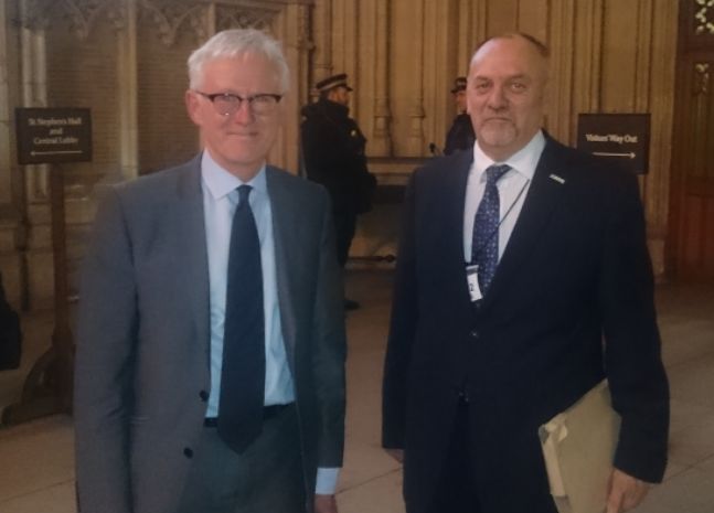 Norman Lamb MP, Peter Reynolds