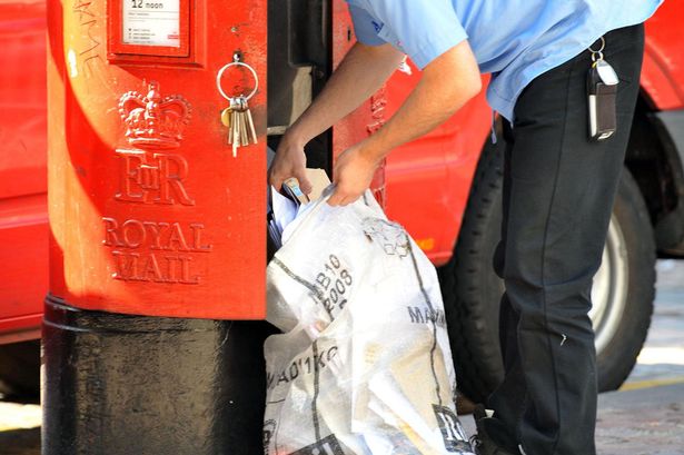 Emptying-a-post-box
