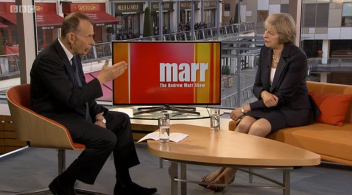 The Andrew Marr Show. 2nd October 2016