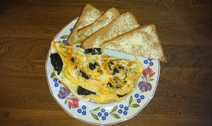 black-pudding-omelette